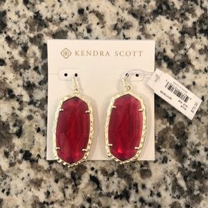 Kendra Scott Ella earrings in Berry